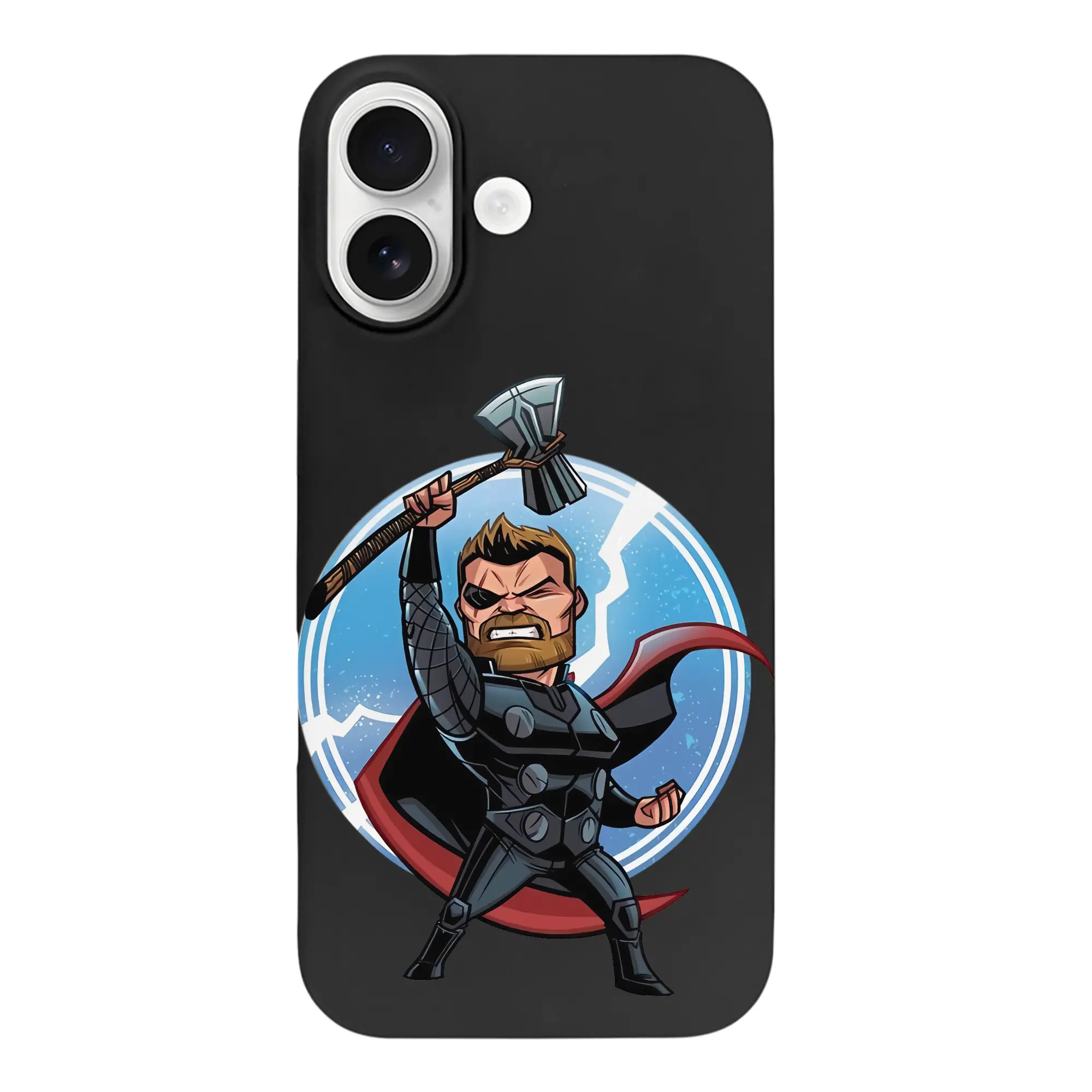 アベンジャーズ (Avenjāzu) グッズ マイティ・ソー（Thor） - iPhone 17 シリーズ シリコンケース 薄型 耐衝撃 指紋防止 ソフトタッチカバー 精密フィット 傷防止 保護ケース iPhone 17/17 Air/17 Pro/17 Pro Max 対応